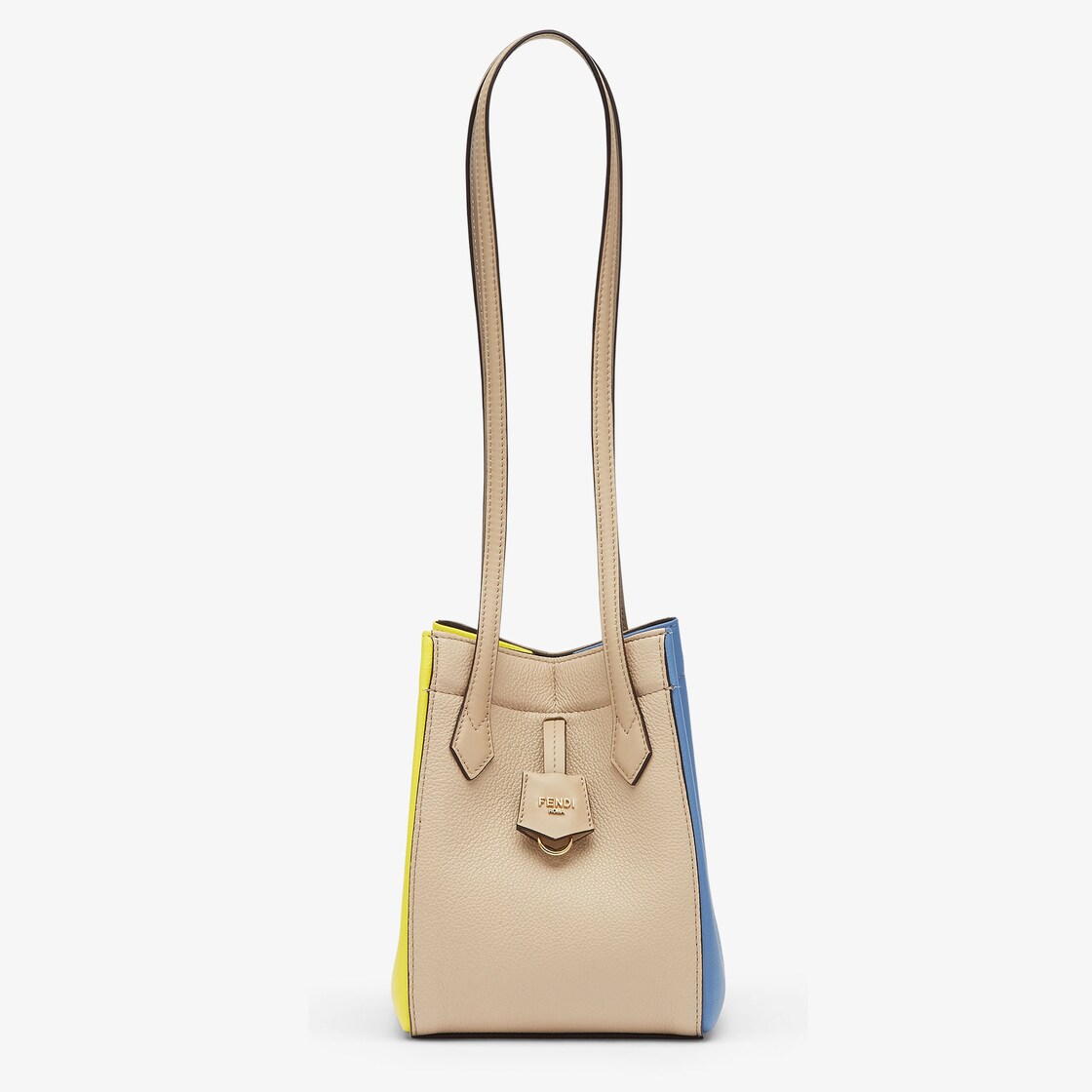 Fendi Origami Mini Multicolour Leather Mini Bag That Can Be Transformed - Image 1